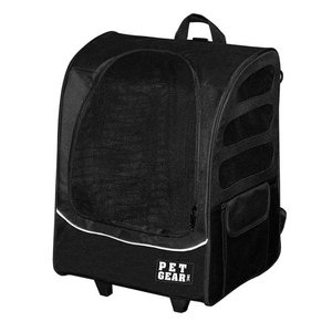 lot 17257 image: Pet Gear I-GO2 Plus 5-in-1 Travel Carrier, Car Seat, Tote, Roller Bag & Backpack