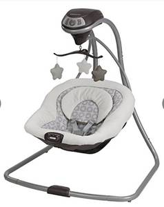 lot 17277 image: Graco Simple Sway Baby Swing