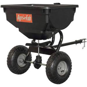 lot 17278 image: Agri-Fab, Inc. 85 lb Broadcast Tow-Behind Spreader - Model # 54-0530