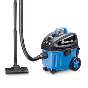 lot 17305 image: Vacmaster 4 Gallon, 5 Peak HP with 2-Stage Industrial Motor WetDry Floor Vacuum, VF408