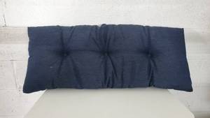 lot 17320 image: Navy Blue Cushion with Non- Slip Back3414.5