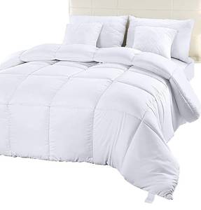lot 17330 image: Utopia Bedding Comforter Duvet Insert - Quilted Comforter with Corner Tabs - Box Stitched Down Alternative Comforter (Full, White)