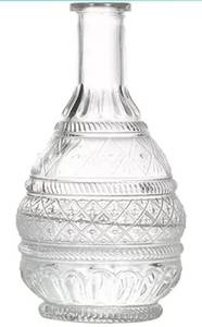 lot 17364 image: ZJF Vase Home Retro Glass Simple Small Living Room Decoration Flower Pot 1PC (Color  Style D) With BONUS (Chipped) Topper