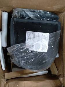 lot 63234 image: GREY OFFICE CHAIRS SET OF 2