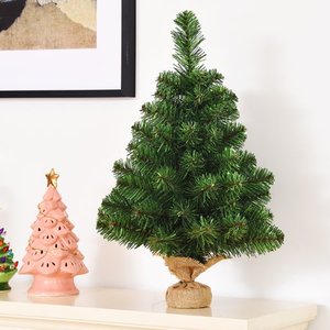 lot 63265 image: Gymax Artificial PVC Christmas Tree Small Holiday Season Home Decoration Decor 2Ft