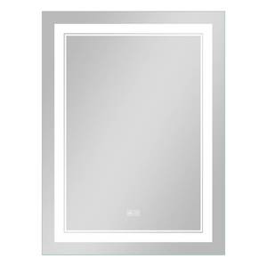 lot 63303 image: Neu-Type 32 in. x 24 in. Modern Rectangular Frameless LED Light Bathroom Vanity Mirror Wall-Mounted Retail$214.99