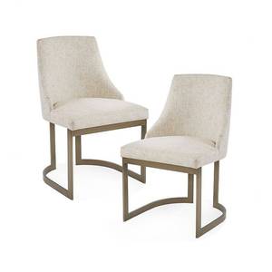 lot 63347 image: Madison Park Robertson Dining Chair (Set of 2)- Retail$629.99