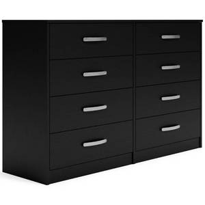 lot 63360 image: Finch 8 Drawer Dresser Black - Signature Design by Ashley