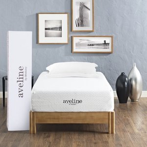 lot 63367 image: Modway Aveline 10 Gel-Infused Memory Foam Mattress Twin Size