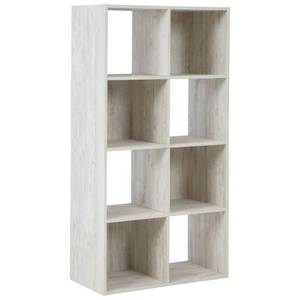 lot 63480 image: 47.05 Paxberry 8 Cube Organizer Whitewash - Signature Design by Ashley