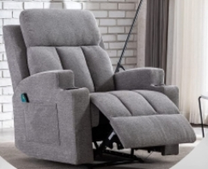 lot 63251 image: ANJ GREY RECLINER