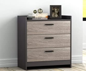 lot 63258 image: Homestar Central Park 3-Drawer Chest, Multiple Finish