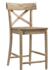 lot 63338 image: 1pc Keaton Barstool Beach - Picket House Furnishings