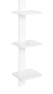 lot 63388 image: KATE AND LAUREL UDELL FLOATING WOOD WALL MOUNT SHELF