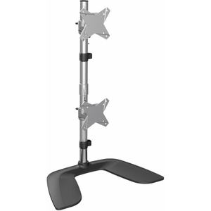lot 37187 image: Startech ARMDUOVS Vertical Dual-Monitor Stand - Aluminum for up to 27 Monitors