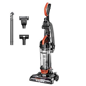 lot 37228 image: Eureka PowerSpeed Turbo Spotlight Lightweight Upright Vacuum Cleaner, for Carpet and Hard Floor, Pet Tool, Orange