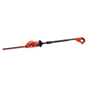 lot 37231 image: 20V MAX Lithium-Ion 18 Cordless Pole Hedge Trimmer (Bare Tool, Battery Not Included) - BLACKDECKER LPHT120