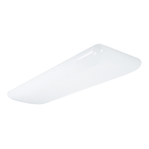 lot 37233 image: Lithonia Lighting 10642 Fluorescents Litepuff Indoor Lighting Linear Flush Mount White Diffuser