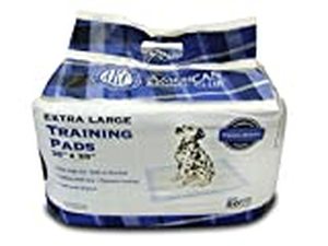 lot 37256 image: AKC XL Ultra Absorbent Training Pads, 50 count, 30x28, Fresh Scent