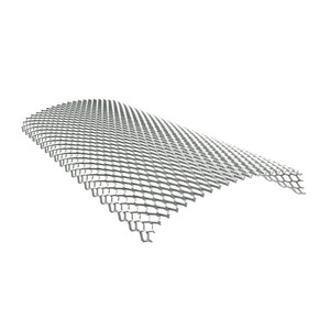 lot 37300 image: E-Z-GUTTER GUARD 10-pack of Aluminum Mesh Gutter Guards