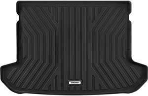lot 37301 image: OEDRO Cargo Mats Compatible for 2017-2022 Kia Sportage (Cargo Tray in Upper Deck Position), Unique Black TPE All-Weather Guard Cargo Trunk Liners