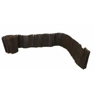 lot 5586 image: Rolled Willow Border Fence, 11H x 14L