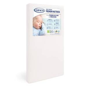 lot 5588 image: Graco Premium Foam Crib & Toddler Mattress in a Box