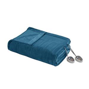 lot 5596 image: Beautyrest Electric Plush Full Blanket Bedding