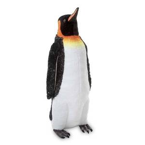 lot 5605 image: Melissa & Doug Giant Lifelike Plush Emperor Penguin Standing Stuffed Animal (3.4 Feet Tall)