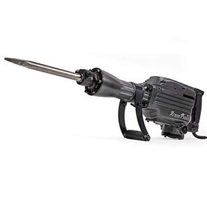 lot 5608 image: XtremepowerUS Pro-Series 2200W Demolition Electric Jack Hammer Concrete Breaker Power wFlat Chisel and Point Chisel Bit with Carrying Case