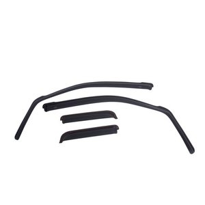 lot 5613 image: EGR 2018 jeep Wrangler JL SlimLine In-Channel WindowVisors Set of 4 - Dark Smoke