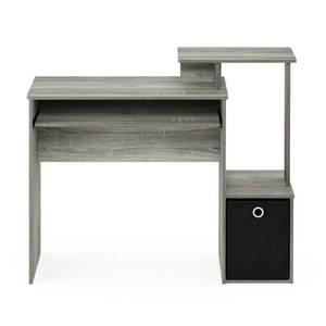 lot 5616 image: Furinno Econ Multipurpose Home Office Computer Writing Desk with Bin, Multiple Colors