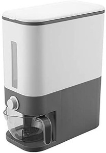 lot 5619 image: Rice Storage Container, Rice Dispenser Food Grain Storage Container, Waterproof Moisture-proof Rice Bucket Box with Seal Cover & Drain Hole