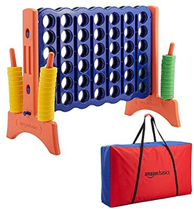 lot 6324 image: Amazon Basics Junior Giant 4-to-Score BPA Free Set with Carrying Bag