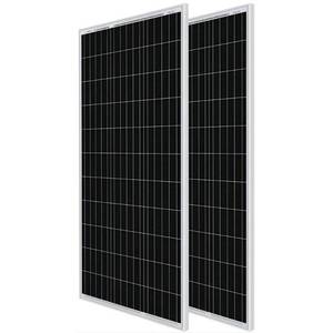 lot 6343 image: Renogy 100-Watt 12-Volt Monocrystalline Solar Panel Compact Design (2-Piece)