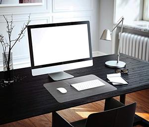 lot 6356 image: Floortex Desktex PVC Desk Mat, Economical Surface Protection Mat, Rectangular, Clear, 20 x 36 (FBDE2036V)