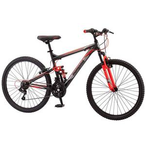 lot 6361 image: Mongoose Status 2.2 Bicycle-ColorBlack,Size26,StyleMens FullSusp