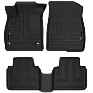 lot 6368 image: Husky Liners 95741 Black Front Floor Liners Fits 18-18 Accord