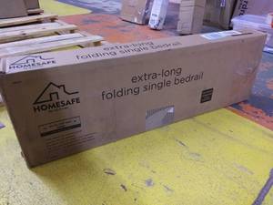 lot 6411 image: Summer Infant Home Safe Exta Long Bedrail Grey