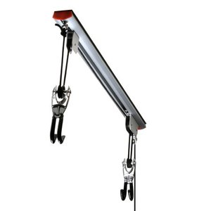 lot 6412 image: RAD Cycle Products Rail Mount Bike Hoist and Ladder Lift - 2 Pack