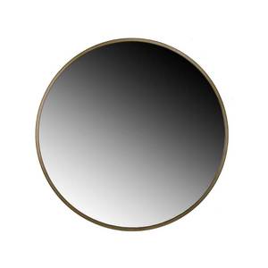lot 6416 image: Habitat 30 in. x 30 in. Modern Round Framed Adelina Metallic Gold Circular Accent Mirror