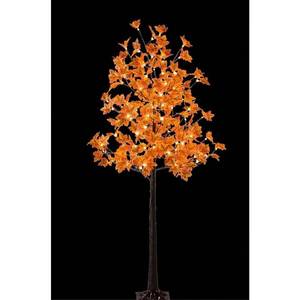 lot 7389 image: LightShare 6ft, 120 LED, Lighted Maple Tree