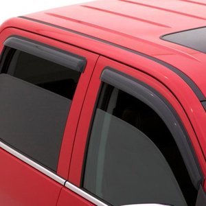 lot 7395 image: AVS 15-18 Chevy Colorado Crew Cab Ventvisor Outside Mount Window Deflectors 4pc - Smoke