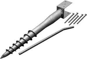 lot 7407 image: Mayne 580D-BK No Dig Ground Anchor