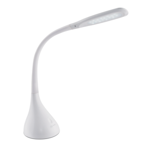 lot 7434 image: OttLite Creative Curves LED Desk Lamp with USB Port