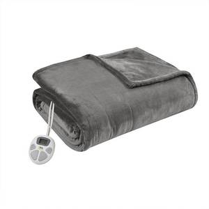lot 7468 image: Plush Heated Blanket by Serta- Retail$144.49