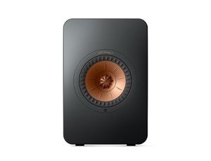 lot 7475 image: KEF - LS50 WIRELESS II Bookshelf Speakers Pair - Black