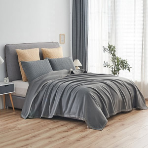 lot 7510 image: Lightweight Blanket with Satin Trim