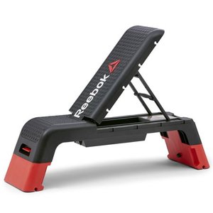lot 7518 image: Reebok Professional Multi-Purpose Aerobic Challenging Home Fitness Deck, Black