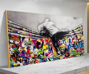 lot 1998 image: Graffiti Print